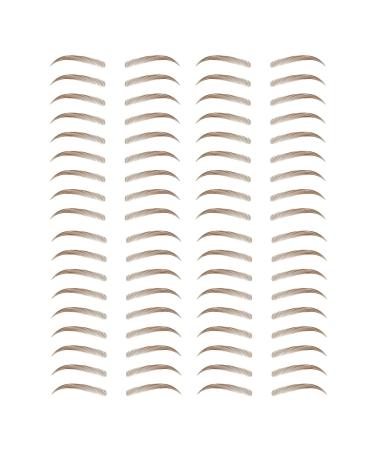 twcrvil Easy To Apply Eyebrows Professional Accessories Authentic Makeup Products Tint For Eyebrows Multiple Styles To Choose Brown-16 4pcs