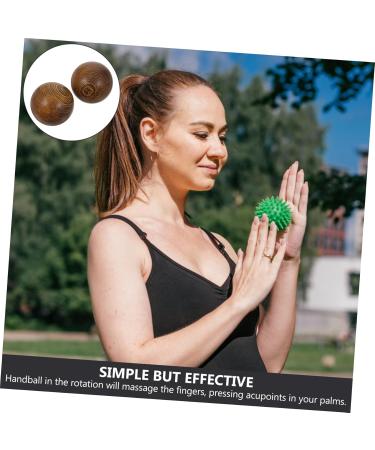 Gleavi Acupressure Massage Balls - Fitness & Gymnastics Handballs | Red Rosewood Health Tools & Gift Ideas - Buy Online on GoSupps.com