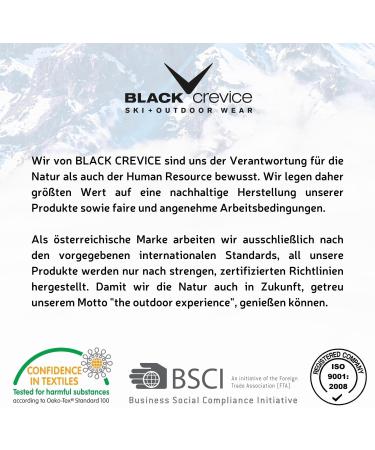 Black Crevice Merino Hiking Socks for Men & Women | Odor-Inhibiting Breathable Trekking Socks in Various Colors & Sizes | Reinforced Toe & Heel | 2 Pairs Short Black/Orange 39-42 - Buy Online on GoSupps.com