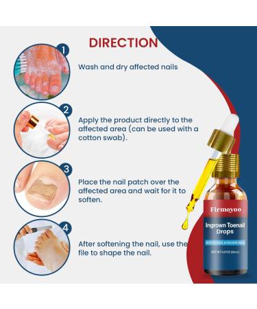 Ingrown Toenail Treatment Kit - Easy Home Relief for Men & Women | Ingrown Toenail Removal Solution - Buy Online on GoSupps.com