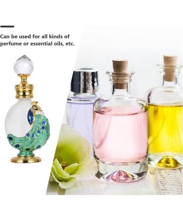 FRCOLOR 1Pc peacock essential oil bottle glass perfume bottle parfum for women empty essential oil container dispenser container cosmetic travel containers Dropper Bottle Miss vial filling - Buy Online on GoSupps.com