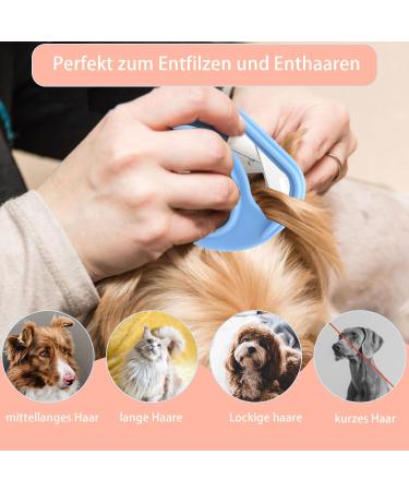 May Huang De Filtering Knife Cat - 4-Piece Multifunctional Pet Hair Removal Comb Set for Undercoat & Feast | Portable Grooming Tools for Cats - Buy Online on GoSupps.com