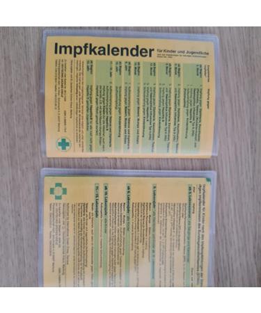 VOCIBO 2-Pack Vaccination ID Protective Cover | Waterproof Vaccine Card Holder for Adult Pass | Fits 93x130mm Vaccination Pass - Buy Online on GoSupps.com