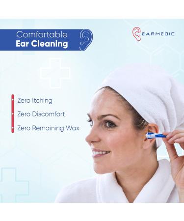 Silicon Spiral Ear Wax Removal Kit - Gentle Ear Cleaner Tool for Ear Wax Removal and Ear Pick - Buy Online on GoSupps.com