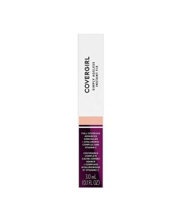 COVERGIRL Simply Ageless Instant Fix Advanced Concealer - Hydrating Nude 0.1 Oz | Full Coverage & Hydrating Formula for Under Eye & Dark Circles - Buy Online on GoSupps.com