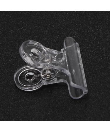 Peowuieu Rusian C Nail Clamps Clips Multifunctional Tool Acrylic Nails Pinchers Transparent Set of 6 - Buy Online on GoSupps.com