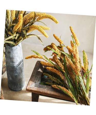Alipis 3pcs Simulated Ears of Corn Dried Grasses Bundle Home D cor Dried Millet Home Accessories Decor Faux Plants Artificial Plant Home Decor Millet Decor Paddy Artificial Grass Iron Greenx3pcs 12X75CMx3pcs - Buy Online on GoSupps.com
