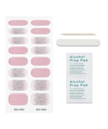 JMEOWIO Purple Nail Foil Glitter - Self-Adhesive Gel Nail Stickers for UV Curing & Stunning Nail Designs - Buy Online on GoSupps.com