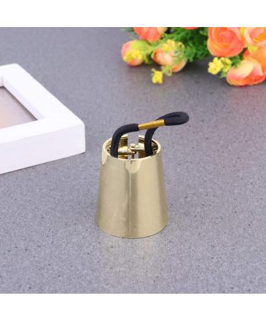 Happyyami Small Ponytail Holders: Metal Circle Hair Cuff - Gothic Punk Elastic Hair Ties (Golden) - Hair Accessories for Women and Girls - Buy Online on GoSupps.com