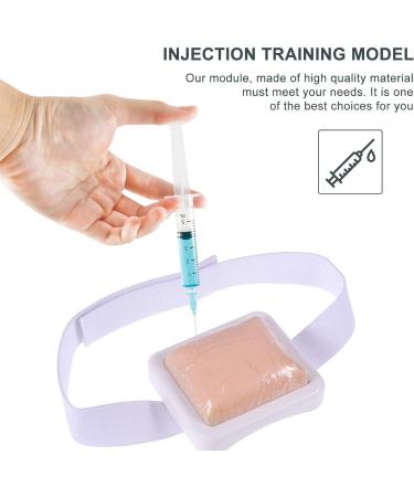 TEHAUX 1Pc Silicone Injection Training Pad - Human Skin Module - Buy Online on GoSupps.com