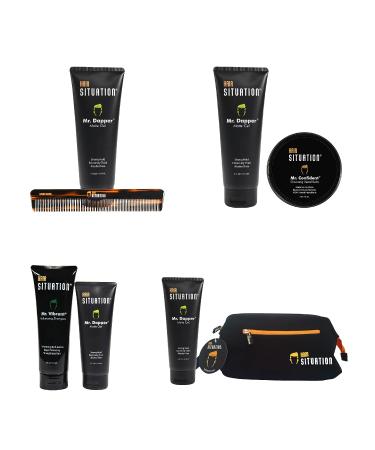 Mr. Dapper Matte Hair Gel | Strong Hold for Men | Alcohol-Free Styling Gel | 6FL OZ - Buy Online on GoSupps.com