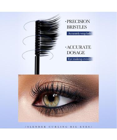 Lengthening Mascara | Black Mascara for Volume and Length Smudge-Resistant Makeup for Women Parties Travel Evenings - Buy Online on GoSupps.com