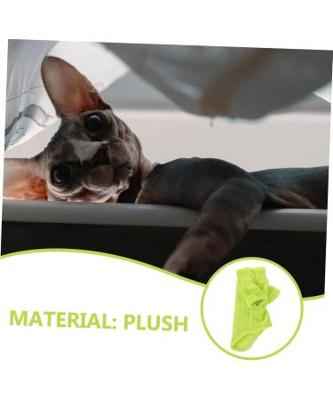 Yardwe Warm Pullover for Pets - Cozy Cat & Puppy Outfits | Sphynx Sweater & Kitten Sweater | Autumn & Winter Clothing | Light Green (37x34x34cm) - Buy Online on GoSupps.com