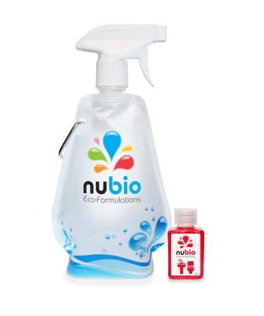 Super Concentrate Everyday Bathroom Cleaner makes 7L (at $1.71/500ml). ECO-FRIENDLY - REFILL spray bottle 14 times! Urine odour control ideal for child potty training - Made in Canada - Reusable Spray bottle included