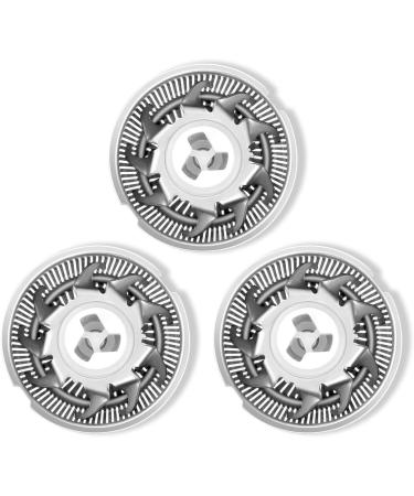 Phisco Waterproof Replacement Blades for Electric Electric Razors - Compatible with RMS8112 Set of 3 Quick-Charge Wet/Dry Use Silver - Buy Online on GoSupps.com