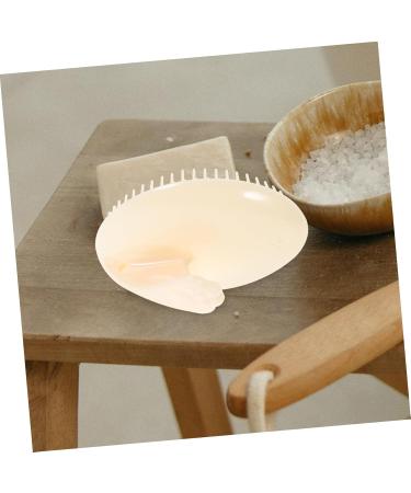 Hoement Silicone Shampoo Comb & Scalp Brush - 2 Piece Set for Deep Cleansing & Massage | Ideal for Hair Care & Curling - Buy Online on GoSupps.com