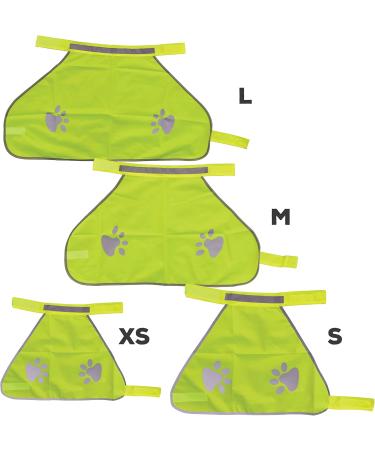 Dog Warning Vest Size S | Reflex Vest for Visibility | Velcro Fastener for Safety - Buy Online on GoSupps.com