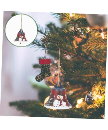 Shop Wrought Iron Abaodam Bell Pendants | Christmas Decorations & Artificial Flower Garlands | 7x7cm Metal Ring - Buy Online on GoSupps.com