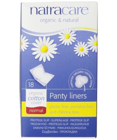 Natracare Organic & Natural Panty Liners Normal 18 Panty Liners