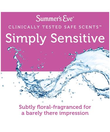 Summer's Eve 5-in-1 Cleansing Wash - Simply Sensitive 15 fl oz | Gentle, Effective & pH Balanced - Buy Online on GoSupps.com