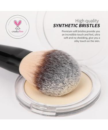DUcare Double Ended Foundation Brush - Perfect for Liquid Powder & Cream Makeup Blend Like a Pro - Buy Online on GoSupps.com