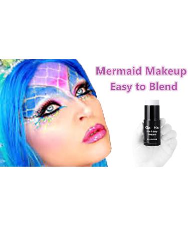 Go Ho Cream Sky Blue Blendable Stick - 1.06 oz - Light Blue Face & Body Paint Stick for Professional SFX Makeup - Buy Online on GoSupps.com