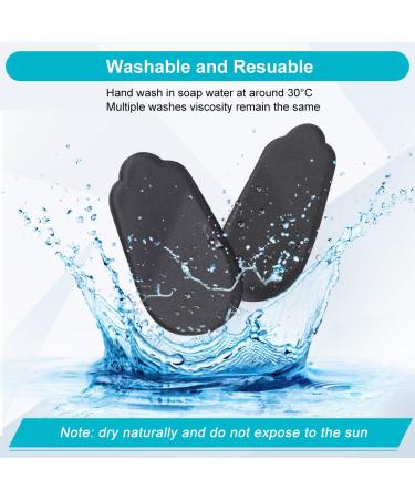 Haofy Gel Heel Pillow for Heel Spurs - 2 Pairs Orthopedic Insoles for Achilles Support - Over Supination & Pronation - Black (4 Pack) - Buy Online on GoSupps.com