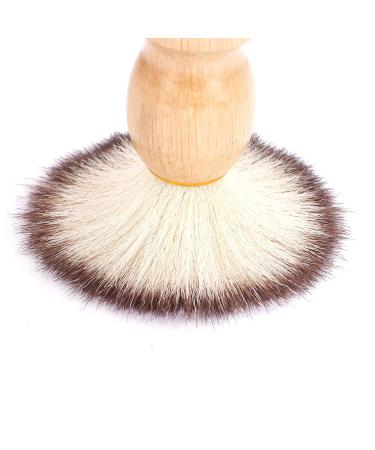 High-Quality Solid Wood Shaving Brush for Men | Durable Hairdressing Salon Tool - Comfortable & Long-Lasting - Buy Online on GoSupps.com