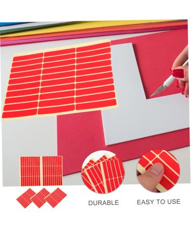 FRCOLOR Tape Sheets Transparent double-sided tape nail adhesive display holder tape nail display stand strip nail display tapes nail display holder sticker double sided No substrate Nail - Buy Online on GoSupps.com
