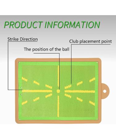 Advanced Golf Training Mat for Swing Detection and Feedback | Portable Golf Practice Mat Indoor/Outdoor | Golf Hitting Aid Equipment - Buy Online on GoSupps.com
