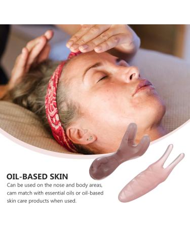 PLAFOPE Nose Massager - 2 Pieces Scratching Tool for Relaxation | 11x4.5cm Pink - Ideal for Stress Relief & Comfort - Buy Online on GoSupps.com