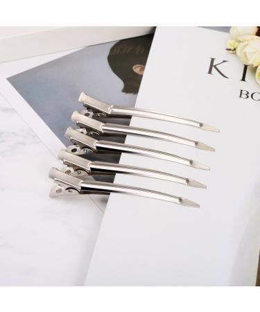 Hicarer 3.5 Metal Curl Clips Duck Bill Sectioning Alligator Hair Clips (24 Pieces) - Buy Online on GoSupps.com