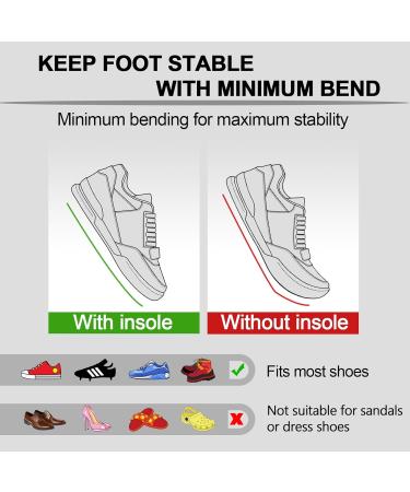 Mortons Extension Orthotic - Carbon Fiber Insole for Morton s Toe Turf Toe & Hallux Rigidus - 1 Piece 265mm | Supports Foot Fractures & Arthritis - Buy Online on GoSupps.com