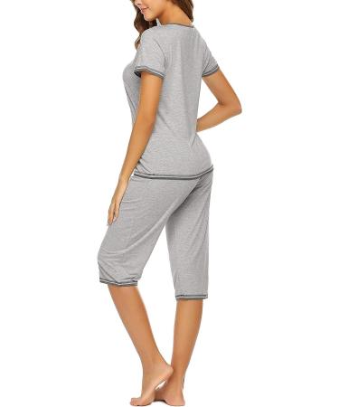 UNibelle Maternity Nursing Tank Top | Sleeveless Double Layer Pregnancy Shirt | Light Grey | S-XXL - Buy Online on GoSupps.com
