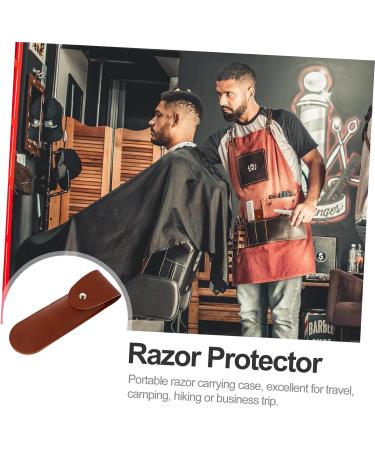 Minkissy 2-Pack Safety Shear Sheath & Razor Protection Cap - Durable PU Cover for Scissors & Shavers - International Shipping Available - Buy Online on GoSupps.com