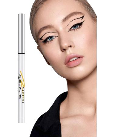 Eyeliner Pencil Waterproof Eyeliner Pencil | Pencil Eyeliner Highly Pigmented Stay Eye Makeup Waterproof Smudgeproof Longwearing Gel Eyeliner Soft Tip Rowces black - Buy Online on GoSupps.com