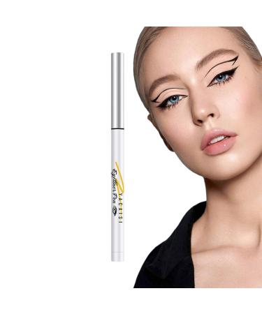Eyeliner Pencil - Long Lasting Eyeliner | Breakup Proof Liquid Waterproof Eyeliner Quick Drying Gel Eyeliner Smudge Resistant Long Lasting Wear Ultra Fine Brush Soft Pen Maidong Golden Brown