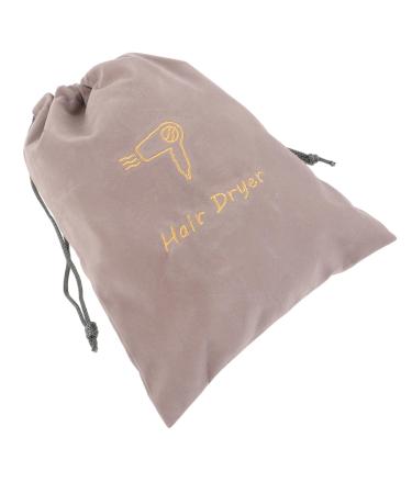 Baluue 5pcs Portable Hair Dryer Bags Drawstring Storage Bags Hairdryer Bag Duffle Bag for Travel Sac Cloth