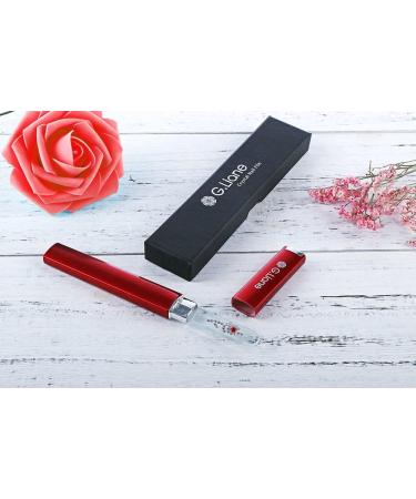 G.Liane Glass Manicure File with Genuine Qualified Crystals Shape and Smooth Nail File Tool with Case Best for Gentle & Safe Nail Care Kit for Beautiful Fingernails (Red Rose) - Buy Online on GoSupps.com
