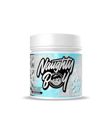 Naughty Boy Menace Pre-Workout Powder Containing Citrulline Beta Alanine & High Caffeine Energy & Focus for Men & Women - 420g/30 Servings (White Ice)