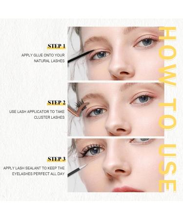 Lash Clusters Overnighter 5ML | Long-Lasting DIY Lash Extension Sealant | Healthy Lash Clusters Sealer for Overnight Use - Buy Online on GoSupps.com