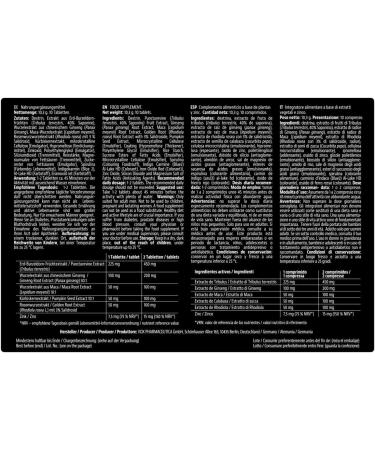 BRN Factory to Release Inner Power With Ginseng Maca Tribulus Rhodiola and Pumpkin Seed Extracts Acting Natural Formula 16 Tablets Blue Tablets - Buy Online on GoSupps.com