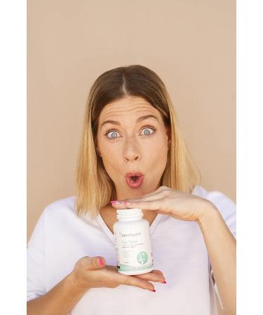 SanaExpert Hair Forte Vitamins with Biotin, Silica, Zinc for Hair & Nails - 120 Capsules - Buy Online on GoSupps.com