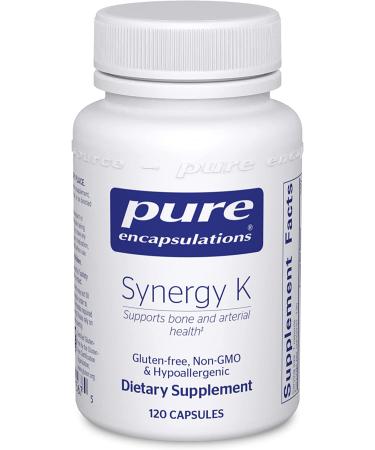 Pure Encapsulations Synergy K Support Bones Arterial Health - 120 Capsules - Buy Online on GoSupps.com
