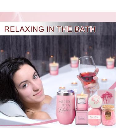 Relaxing Spa Gift Basket | Best Birthday Gifts for Women | Self Care Gifts for Mother's Day Christmas & Valentine's Day - Buy Online on GoSupps.com