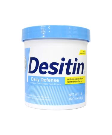 Desitin Rapid Relief Creamy Jar 16-ounce Relieves Diaper Rash Discomfort New