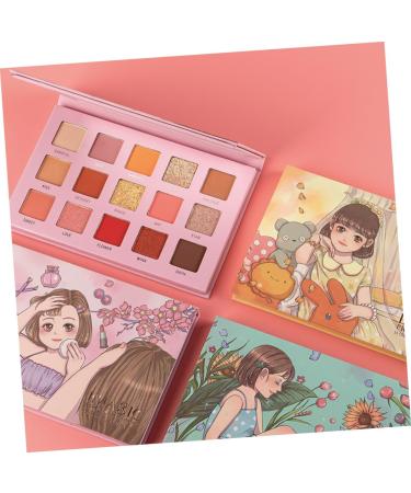 TOVINANNA 2 Pcs Compact Female Cosmetic Pallet Palette Green 1 count (Pack of 1) Greenx2pcs - Buy Online on GoSupps.com