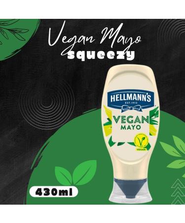 Hellmanns Mayonnaise and Squeezy Pick N Mix - Choose From 4 Flavours | Real Squeezy-Mayonnaise Tomato Ketchup Vegan-Mayo Squeezy - Pack of 4 - Buy Online on GoSupps.com