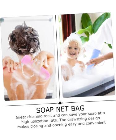VINTORKY 7pcs Foaming Soap Bath Scrubber Soap Maker Man Shower Wipe Pe Network Sponge - Buy Online on GoSupps.com