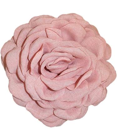 Big Flower Hair Claws Women's Vintage Headwear Big Rose Flower Hair Bow Barrettes Ponytail Holder Hair Accessories for Girls Pink - Buy Online on GoSupps.com